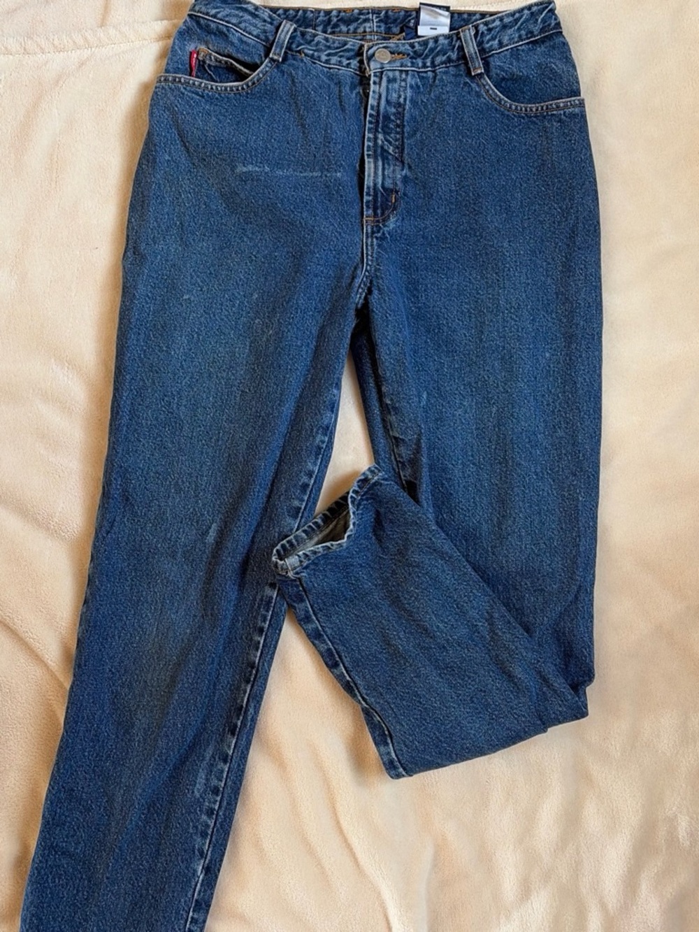 BONGO Blue Denim Jeans with Contrast Stitching